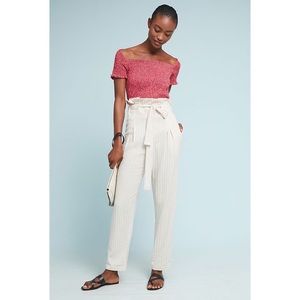 Anthropologie Paperbag-Waisted Pants